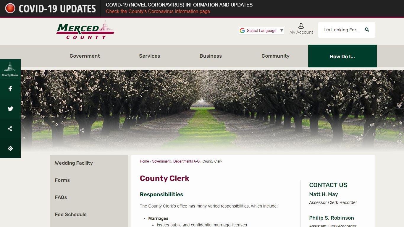 County Clerk | Merced County, CA - Official Website